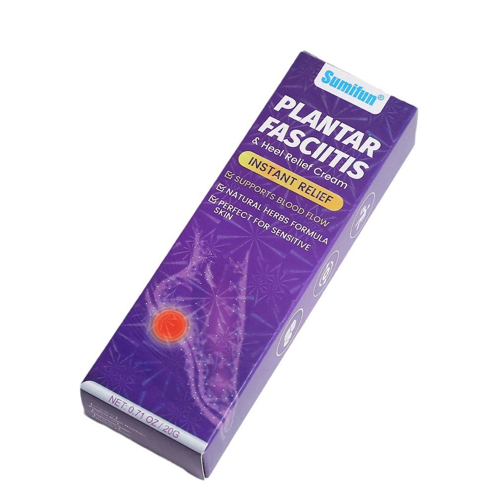 Sumifun Plantar Fasciitis Relief Cream, Natural Herbal Heel Pain Relief Ointment, Instant Relief for Foot Pain, Supports Blood Flow, Suitable for Sensitive Skin, 20g
