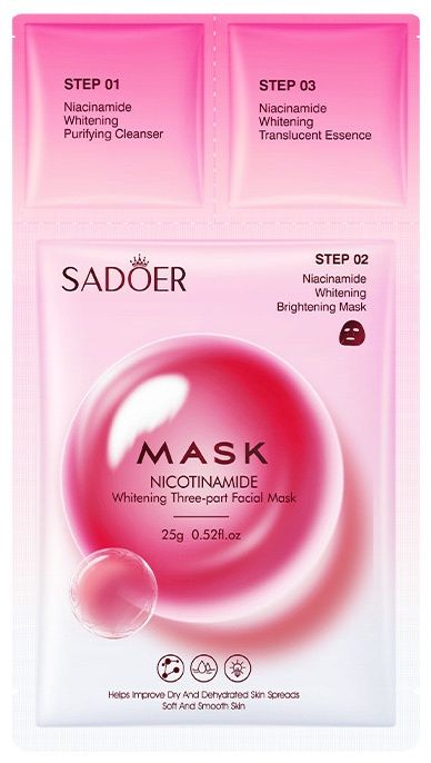Nicotinamide Trilogy Facial Treatment delicate, moisturizing, brightening and whiteningPINK-NIACINAMIDE