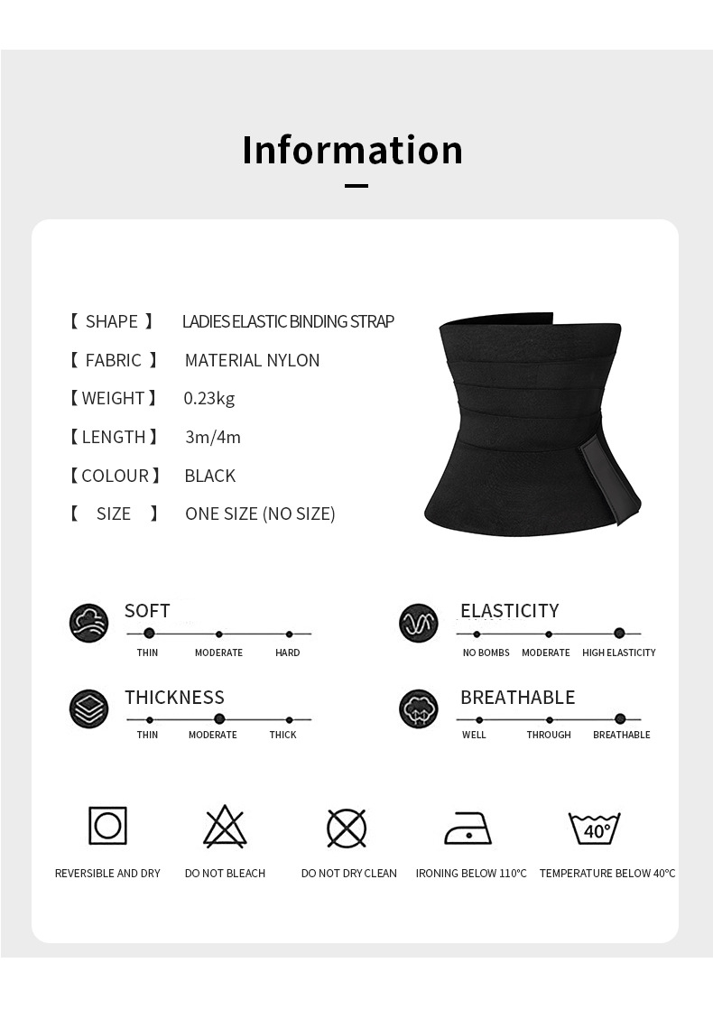 Snatch Me Up Bandage Wrap Waist Trainer Shaperwear Belt Women Slimming Tummy Belt Corset Top Stretch Bands Cincher Body Shaper