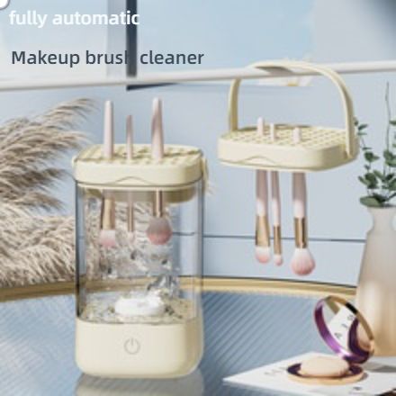 Electric makeup brush cleaner, fully automatic brush, quick drying cleaning, storage, UV disinfection, drying, washing tool