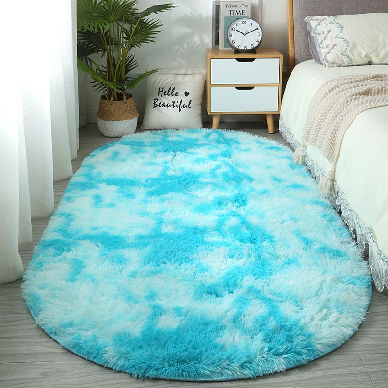 Elliptical long plush carpet,40*60cm,50*80cm,60*90cm,40*120cm,60*120cm,80*120cm,60*160cm,80*160cm,80*200cm,100*200cm CRRSHOP free shipping plush carpet, bedroom bedside carpet, dressing room, decorative floor mat