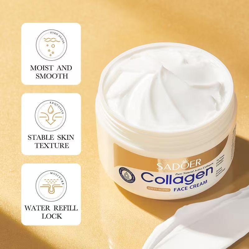 Gold bone collagen Anti aging Essence liquid skin care Serum face gel Deep moisturizing facial mask Whitening skincare series