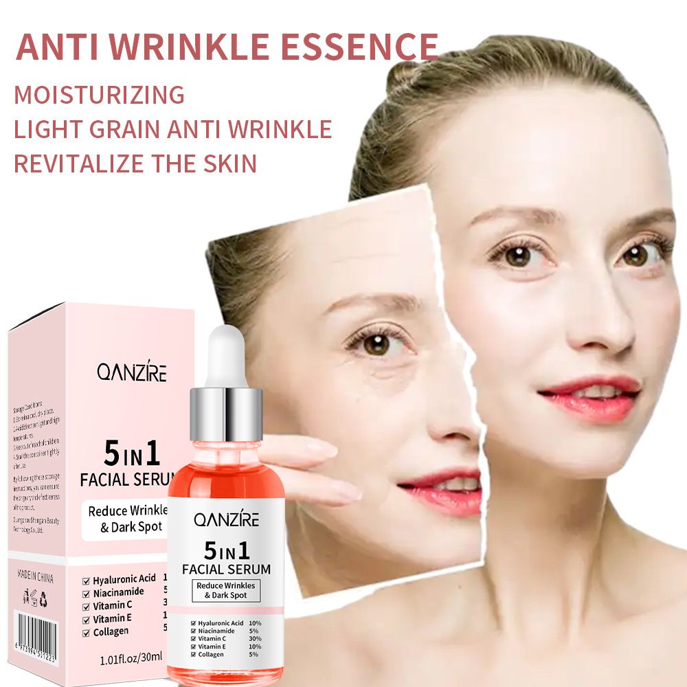 5in1 serum essence to brighten skin tone 5 in 1 skin care facial vc essence
