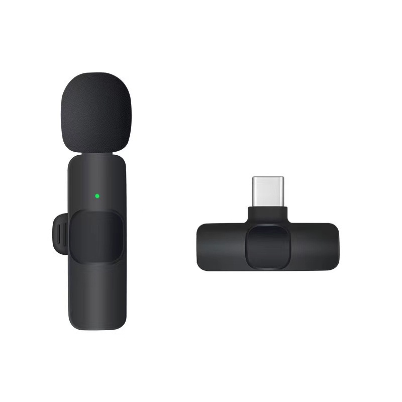 K9 Wireless Lavalier Lapel Clip-On Microphone for IPhone & IOS devices