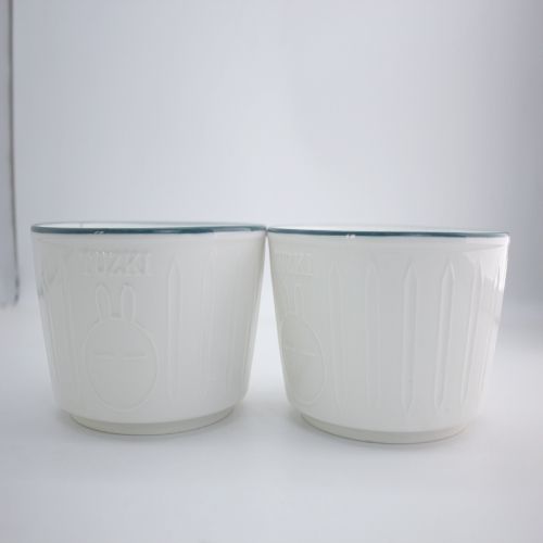 Luxury household ceramic porcelain tableware - Non-slip pattern design dish noodle soup bowl - XC-13 / XC-14 / XC-15 / XC-16