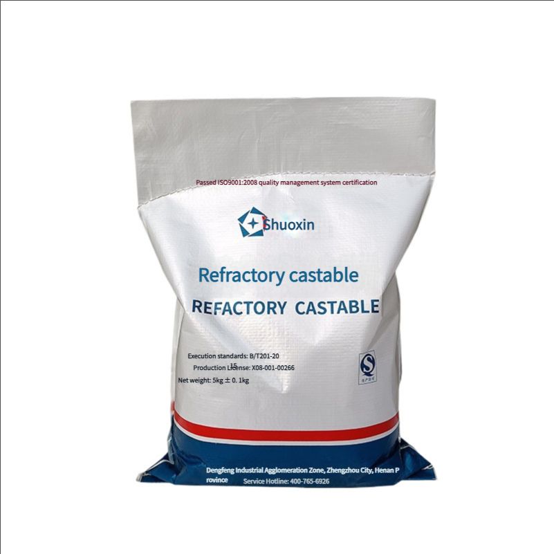 Refractory cement stove with refractory mud furnace repair boiler stove refractory soil 
fireproof high temperature resistant casting material
