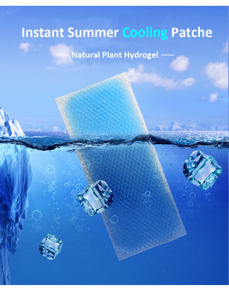 1pc/Pack&nbsp;INSTANT SUMMER COOLING Patches, Kids &amp; Adults Fever Discomfort &amp; Pain Relief, Cooling Relief Fever Reducer, Soothe Headache Pain, Repel Mosquito &amp; Insects&nbsp;