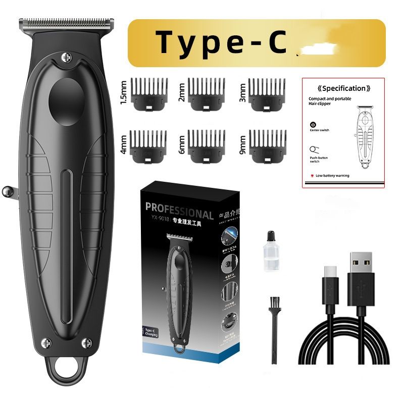 Electric Hair clipper Shaving Head Artifact Electric Thruster Hair Salon Specific Electric Clipper
9018 Black