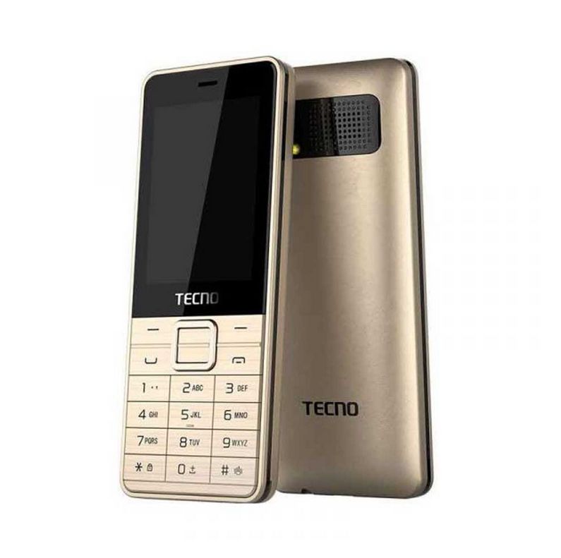 Tecno T402 - Triple Sim – 4MB ROM – 4MB RAM Feature Phone   Display: 2.4 QVGA Camera: 0.08MP Back with flash+ 0.08MP Front Camera Memory:8MB ROM+8MB RAM Expandable Micro SD up to 64GB Battery Capacity:1500mAh- FM Radio