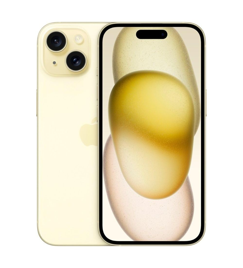 Apple iPhone 15 (Unlocked, 128GB)  6.1” Super Retina XDR Display, A16 Bionic Chip, Advanced Dual-Camera System Refurbishment GSM Phone【Lowest Price Online】
﻿Yellow