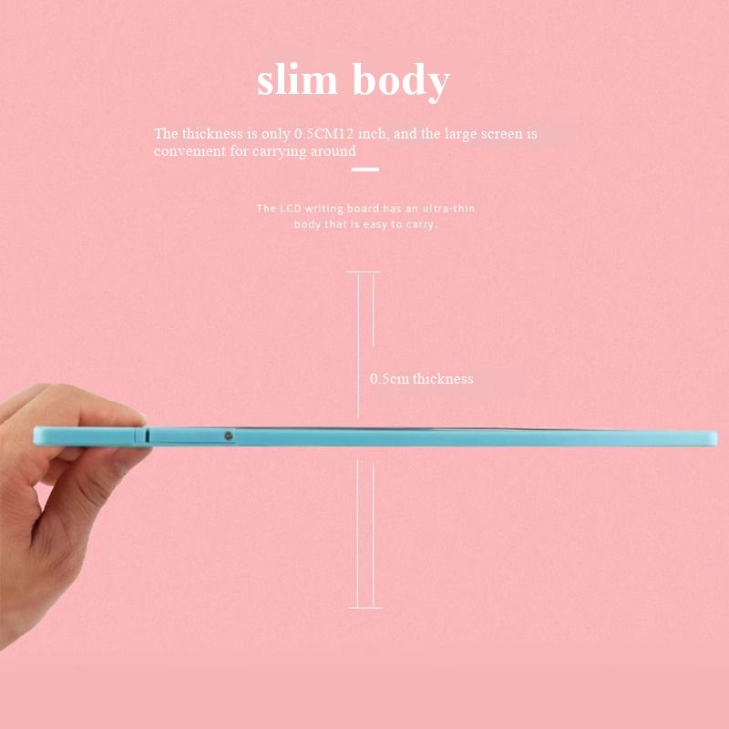 Children’s LCD Writing Tablet, Erasable Electronic Graffiti Board, Home Handwriting Drawing Pad, Non-Toxic Reusable Kids Educational Toy, Portable Toddler Doodle Board for Cross-Border Sale