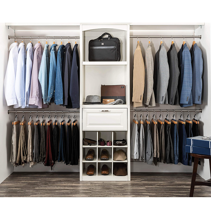 High-Grade Wooden Suit Hangers - Smooth Finish Solid Wood Coat Hanger with Non Slip Pants Bar, 360 Swivel Hook and Precisely Cut Notches for Camisole, Jacket, Pant, Dress Clothes Hanger