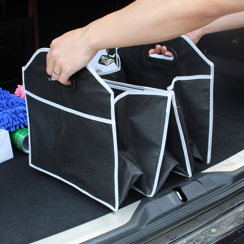 Car interior supplies car storage box storage box car trunk organizer car non-woven storage box