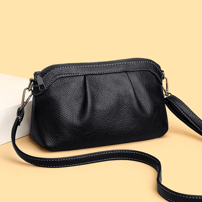 Women Soft Faux Leather Small Purse, Fashion Versatile Multi‑functional Shoulder Crossbody Bag, Compact Daily Ladies Handbag for Dating Shopping Travel
