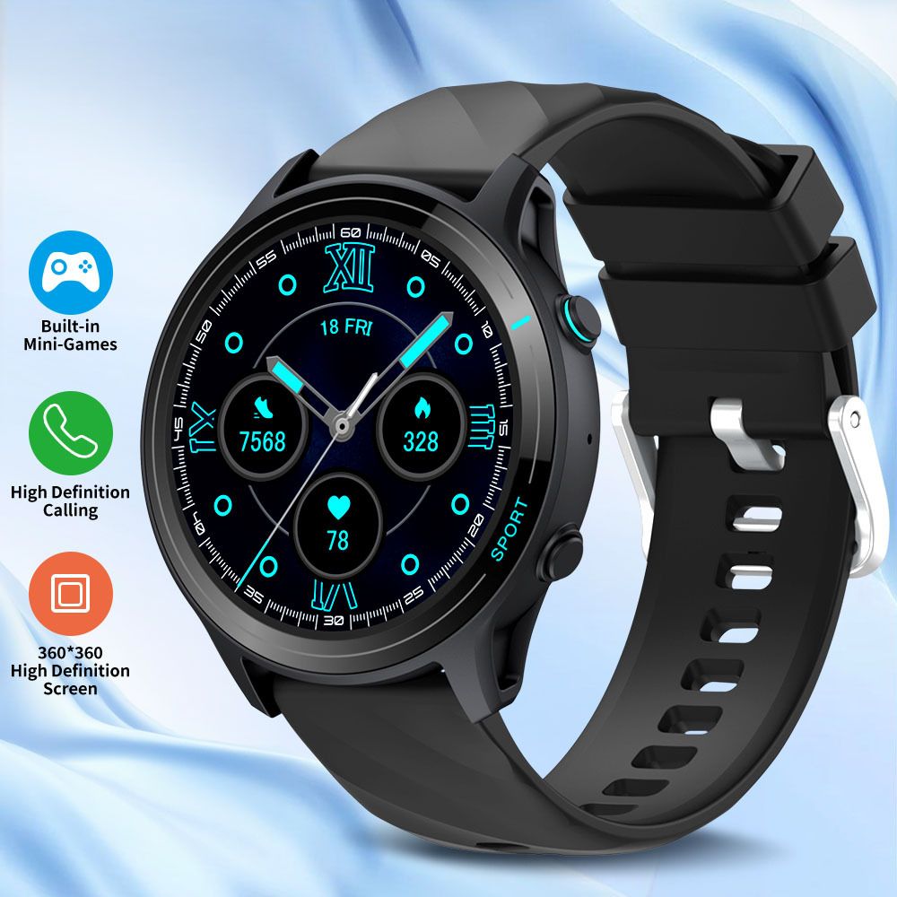 Bluetooth Call Smart Watch, 1.52 Inch Large Screen, Long Battery Life, Health Monitoring, Sports Touch Screen for Men Women Touch Screen Fitness Tracker