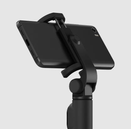 Mi Selfie Stick Tripod Combines monopod and tripod into one unit, with Bluetooth control.