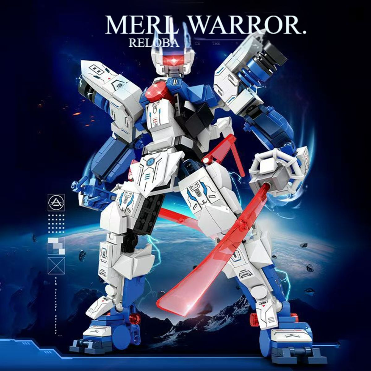 Lego building blocks Gundam Transformer Robot King Kong Mecha Assembling Toys Boys High Difficulty GiftsIce War God Mecha