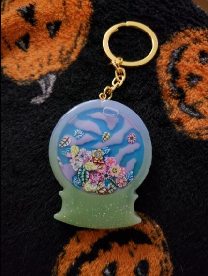 AKAKD DIY handmade jewelry accessories fruit flowers soft pottery stick slices cream gel hair accessories phone case material accessories（1 boxed）
