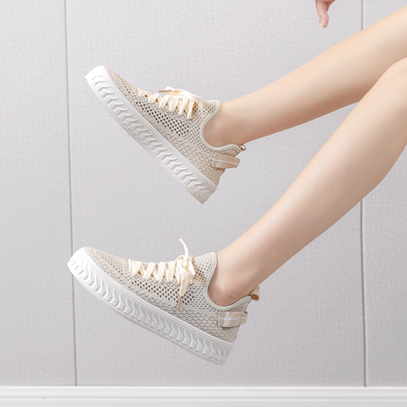 JZ-93 New Fashion Breathable Fitness Walking Style Trainers Women Casual Shoes