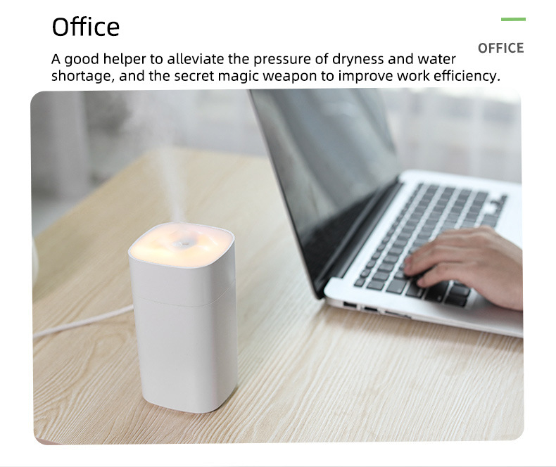 Sifang Snow Mountain Humidifier USB Mini Car Air Purifier Home Humidifier