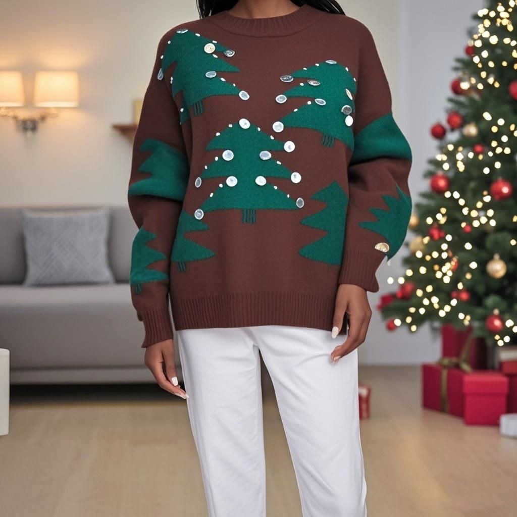 Wool knit Sweater Women's Sweater