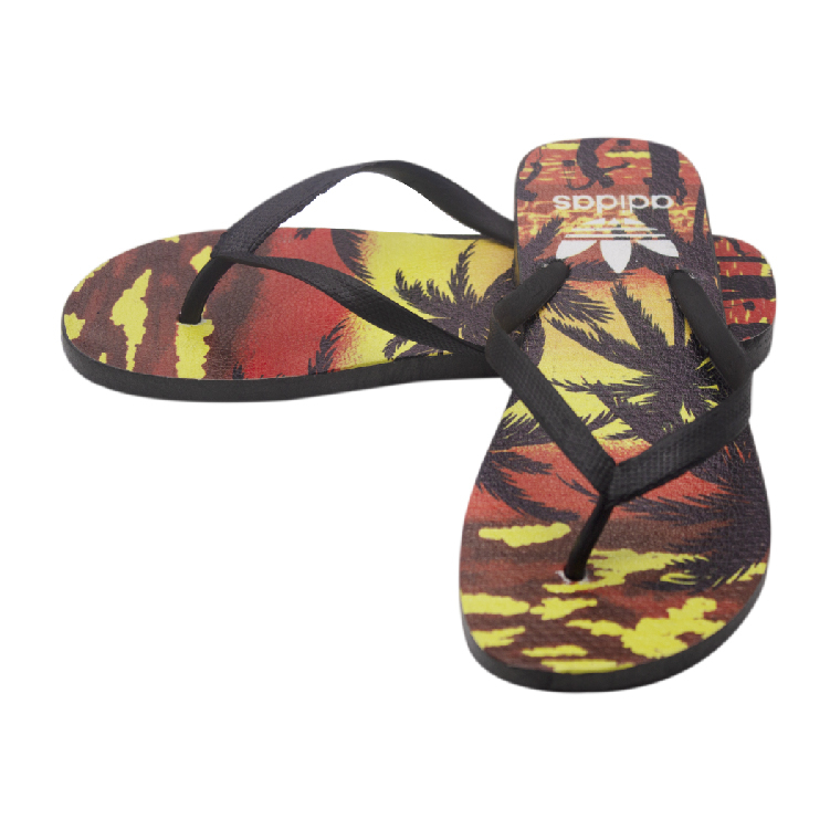 TB110 customize Polynesia Haiti Flag flip flop slipper casual Outdoor beach slippers High-quality summer 