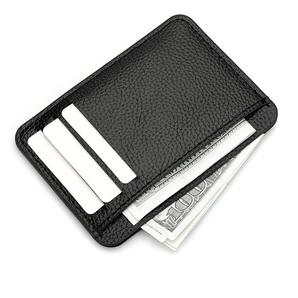 k3271 Men's Women's Credit Card Wallet Pocket Minimal Slim Card Holder Wallet