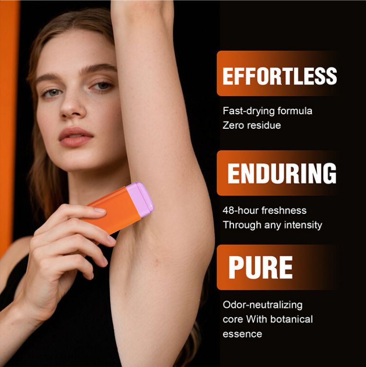 FLORA RUBY Sandalwood Deodorant Stick 15g, 6 Scents Optional, 48H Odor Protection Aluminum-Free Body Deodorant, Long-Lasting Scent Alcohol & Silicone-Free Antiperspirant for All Day Freshness