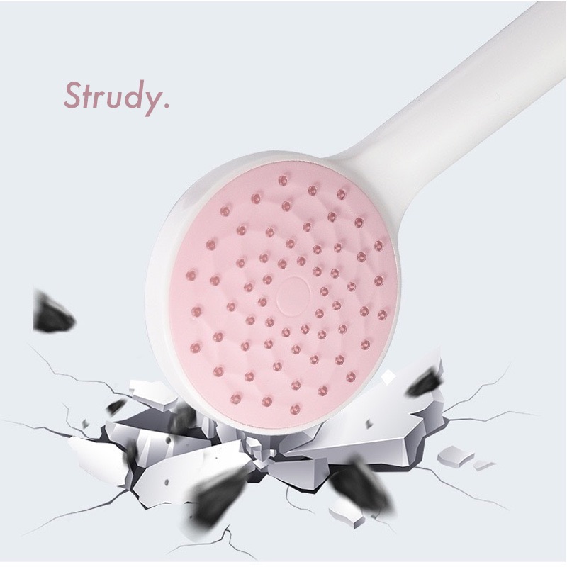 Handheld Shower Head, High Pressure, Water Saving, Shower Sprayer, Pink