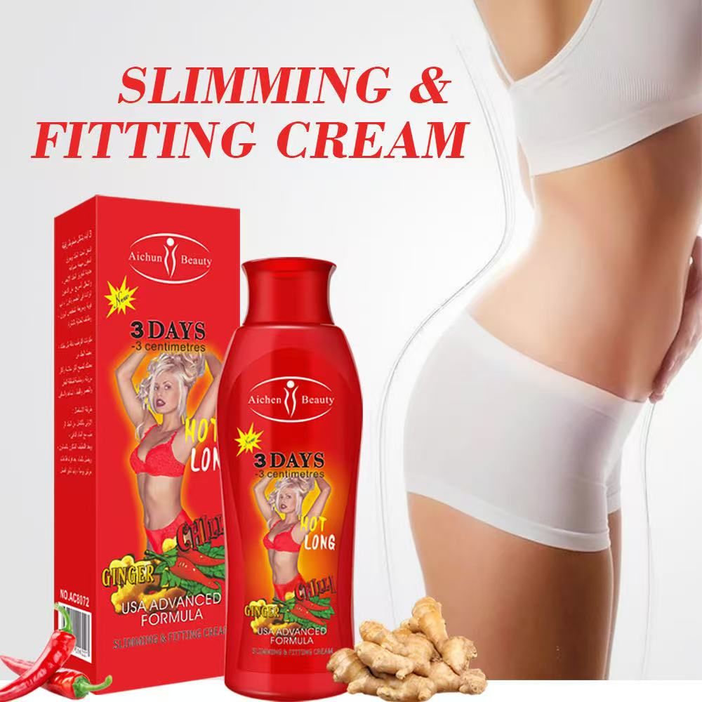 3 Days Green Tea Coffee Pepper Slimming Cream Gel Fat Burner Fast Weight Loss Anti Fat Burning Cream 200ml