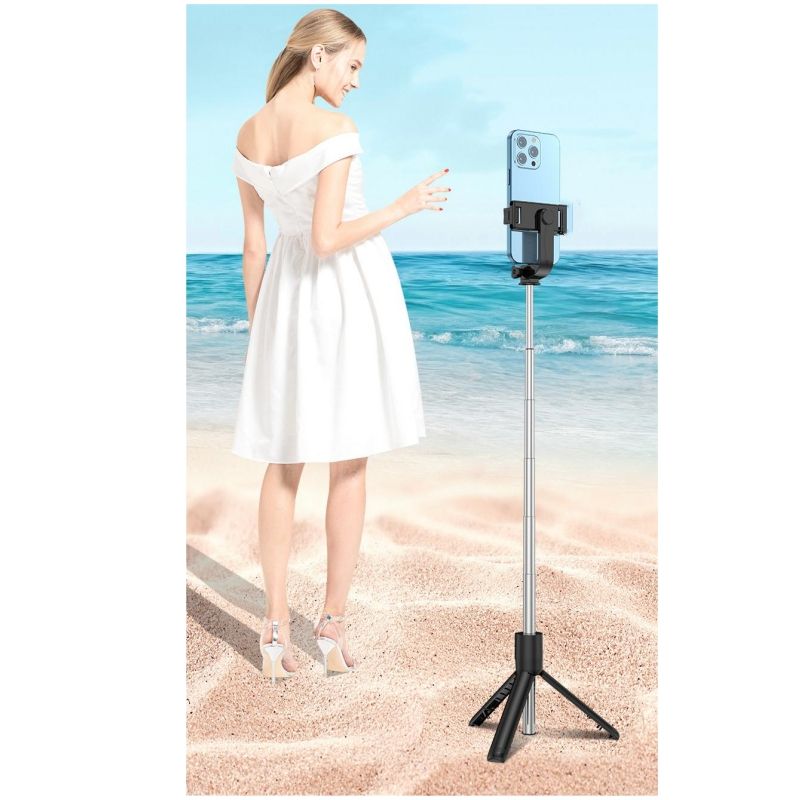 Selfie stick F210 67CM Anti shake selfie stick, Bluetooth remote control, tripod, multifunctional CRRSHOP Digital Phone Parts