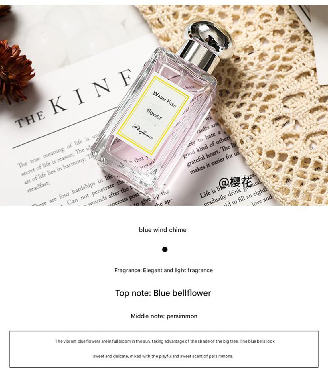 Mushroom head salon women's perfume student perfume long-lasting light fragrance fresh