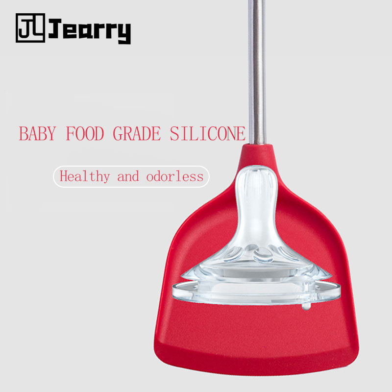 Silicone Turner non stick special spatula high temperature resistant cooking spatula household food grade silica gel spatula cooking utensils