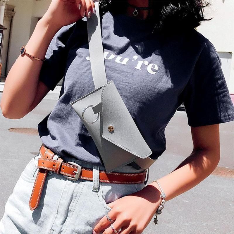 Fashion New Women Waist Pack Femal Belt Bag Phone Pouch Bags Brand Design Women