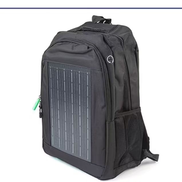 Solar charging backpack, outdoor hiking emergency multifunctional backpack