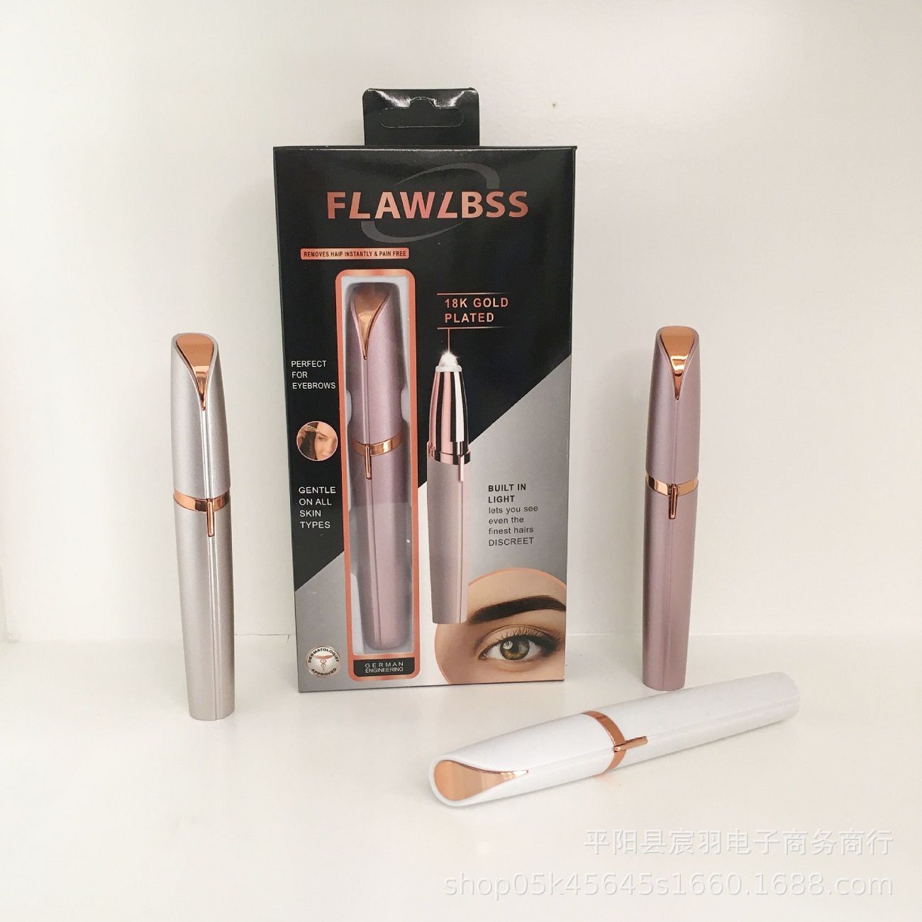 Electric Eyebrow Trimmer For Women Multifunctional Portable Beauty Shaver Electric Eyebrow Styling Hair Remover
