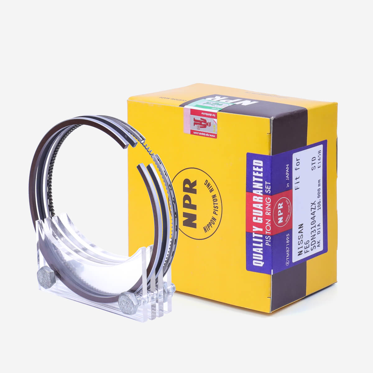 NPR FE6 Engine Piston Rings OEM:SDN31044ZX for NISSAN |TospinoMall 
