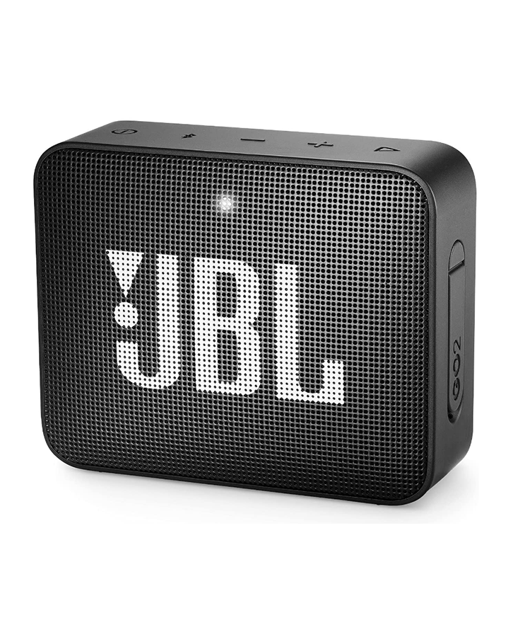 JBL GO2， Ultra Portable Waterproof Bluetooth Speaker Black， Portable