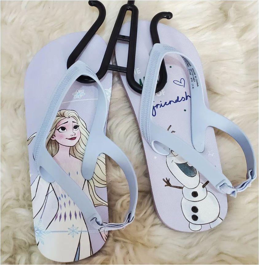 Children's Custom Logo Print PVC Flipflops Slipper- Outdoor Strand Unisex Slipper