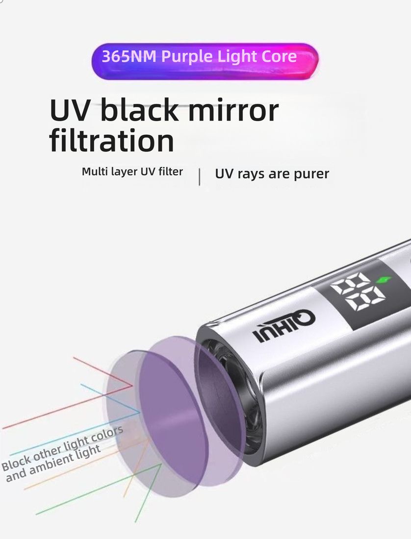  Aflatoxin Mycotoxin Fluorescent Agent Detector Pen 365nm UV Light for Food Safety