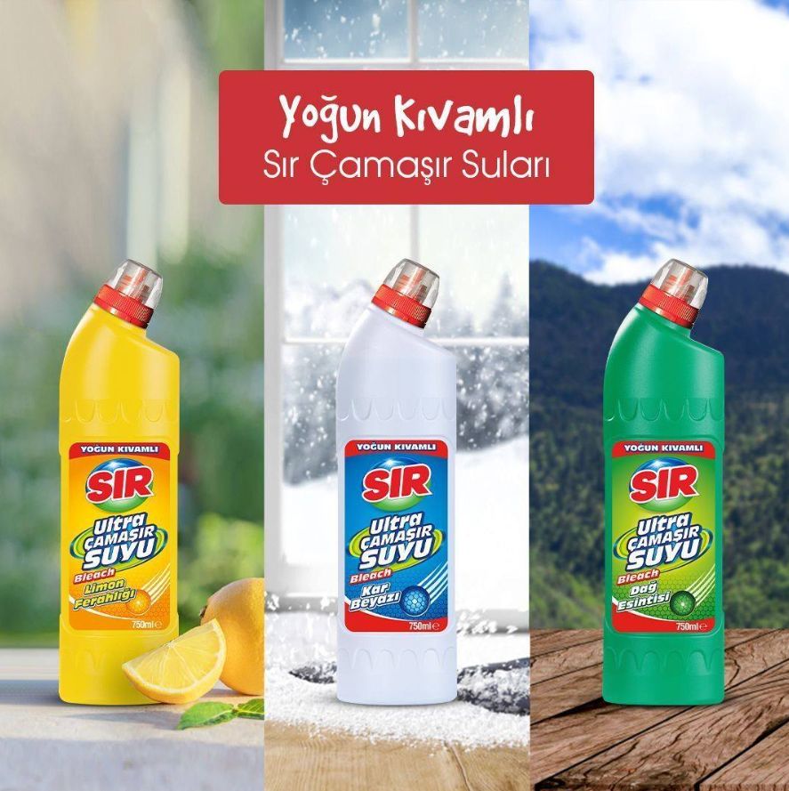 Sir Ultra Camasir Bleach, 750ml