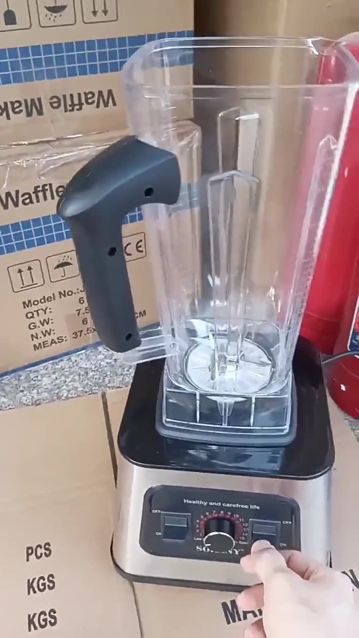 Cross-border European and British standard household high-speed wall breaker 2.5L capacity 9-speed adjustment food blender crushed ice cooking