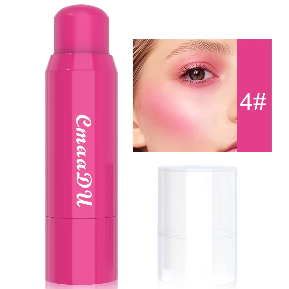 CmaaDu  Lipstick Eye shadow Powder blusher 3way  3in1 Makeup colour stick for cheeks and lips&eyeshaow Long Lasting Velvet Liquid Lipstick   Sexy Lip Tint04