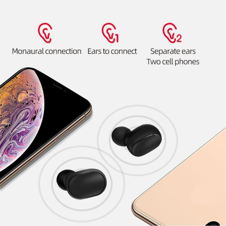S190 New Headphones Led Smart Display Super Cool Breathing Light Earbuds Toucg Control gaming TWS Earphone
