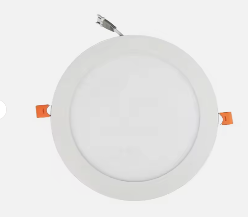 Tool Power Commercial 6W/12W Ceiling Led Slim Panel Lighting High-Quality Recessed Lighting Round LED Ceiling Lamp Concealed Slim Panel Light