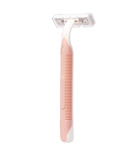 3 pcs Safety Razor 2-Blades Female Shaving Razor  manual women's razor private parts underarm armpit hair plastic razor