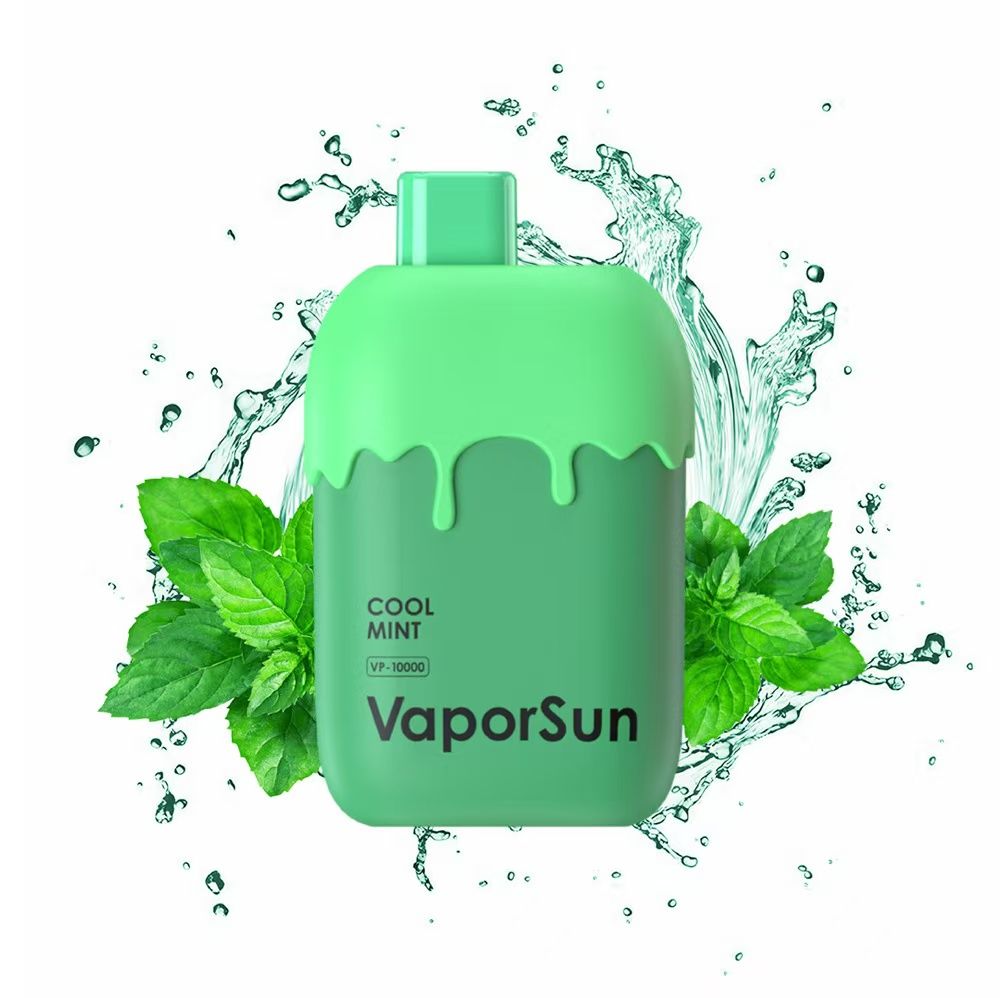 1 pcs VaporSun 10,000 puffs Vape Disposable e-cigarette 600 puffs 800 puffs 12000 puffs 15000 puffs 20000 puffs 25K puffs Vapes  Cool Mint 