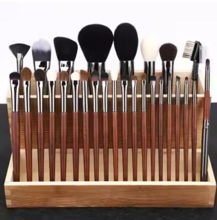 New High-Quality 24 Pcs Brushes Pure Natural Animal Goat Hair Professional Makeup Brush Set