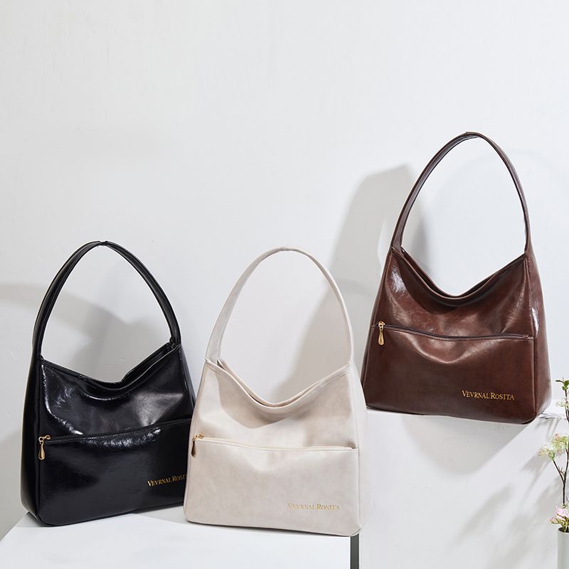 Women Hobo Tote Bag, Large‑Capacity Underarm Handheld Shoulder Bag for Ladies