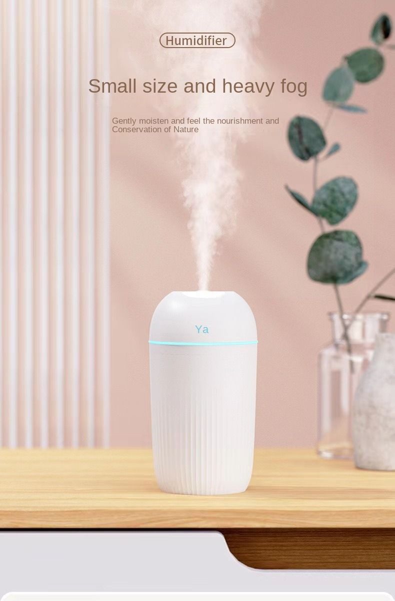 420ML Niu Niu office desktop humidifier car aromatherapy home bedroom mute large-capacity hydrating humidifier
